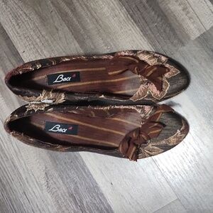 1920s Vintage Look Heels Size 6.5 Bow Has Matching  Costume